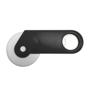 Logo printed Pizza Cutter with Bottle Opener by Total Merchandise