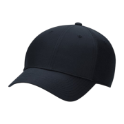 Logo Branded Nike Dri Fit Club Cap in Black/White embroidered with your logo from Total Merchandise