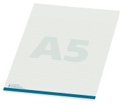 Promotional A5 Essential Notepads branded with company logo from Total Merchandise