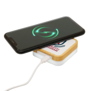 Light Up Wireless Charger company branded by Total Merchandise