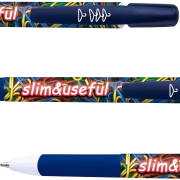 Close Up of Branded BiC Media Clic Grip Ballpens from Total Merchandise