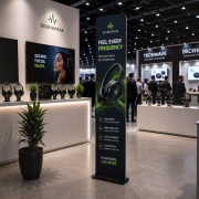 Small Formulate Fabric Banner Stand