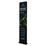 Promotional Small Formulate Fabric Banner Stand branded with your logo from Total Merchandise