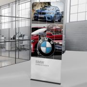 Customised Medium Formulate Fabric Banner Stand branded with your logo from Total Merchandise
