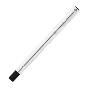 Logo Branded Parker Vector Rollerball Pen in Silver branded with your logo from Total Merchandise
