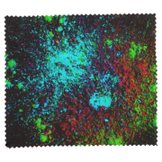 Logo branded Deluxe Microfibre Lens Cloth with a design to both sides from Total Merchandise