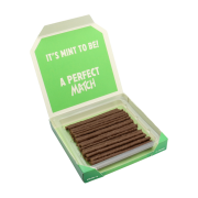 Open view of the Mint Matchmakers in Eco Wrap customised by Ttotal Merchandise