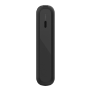 bottom view of the Belkin Power Bank With Integrated Cable where usb-c input to charge