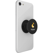 Logo Printed PopSockets® 2.0 Phone PopGrip in Black branded with your logo from Total Merchandise