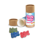 Image of the Plant Based Gummy Bear Tube logo branded by Total Merchandise