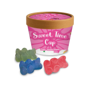 Image of the Plant Based Gummy Bear Cups branded by Total Merchandise