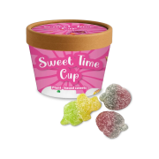 Image of the Planted Based Fizzy Sweet Cups Logo printed by Total Merchandise