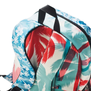 Personalised All Over Printed Polyester Backpack in White customised with your company logo