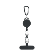 Custom Branded Retractable Phone Holder in Black printed with your logo from Total Merchandise