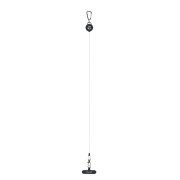 Customisable Retractable Phone Holder in Black printed with your logo from Total Merchandise