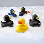 Personalised Rubber Ducks in all colours branded with your company logo from Total Merchandise