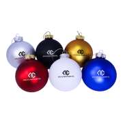 Glass Christmas Bauble