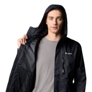 Colombia Men’s Pouring Adventure III Jacket in Black branded with your logo from Total Merchandise