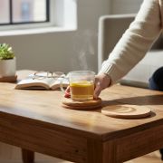 Set of 4 Cork Coasters