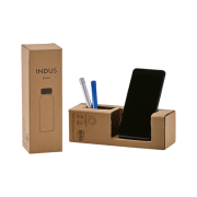 Promotional Coloured Borosilicate Glass Bottle with Bamboo Lid from Total Merchandise