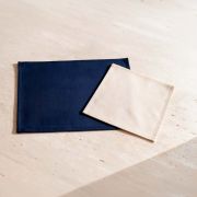 Logo Branded Rectangle Recycled Cotton Placemats customised with your company logo