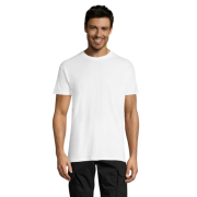 Customised White SOL'S REGENT Unisex T-Shirt before custom branding by Total Merchandise