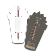 Plain stock of the Blooming Pencil with Plant Pot Shaped Backing Card printed by Total Merchandise
