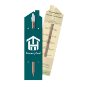 Image of the Blooming Pencil with House Shaped Backing Card branded by Total Merchandise