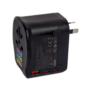 Side view with chargers view customised by Total Merchandise