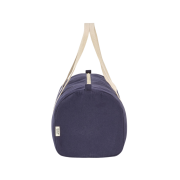 Side view of the promotional Recycled Canvas Gym Bag by Total Merchandise