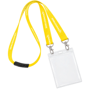 20mm UK Express Printed Double-Ended Lanyard branded with your logo from Total Merchandise