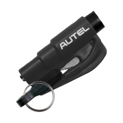 Image of the Window Breaker Seatbelt Cutter Whistle Keyring branded by Total Merchandise