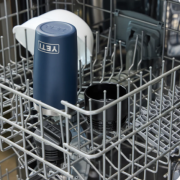 Lifestyle image of the YETI Rambler 16oz Travel Bottle with Commuter Cap from Total Merchandise