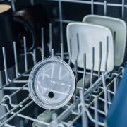 Lifestyle image of the YETI Rambler 35oz Bottle Straw Mug from Total Merchandise