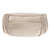 Customised Toiletry Bag with Handle & Hook in Beige printed with your logo from Total Merchandise