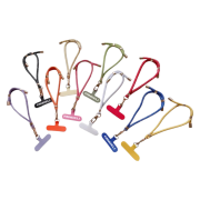 Image of the group of colours Rope Phone Wrist Strap by Total Merchandise
