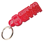 Any Shape Embossed Acrylic Keyrings