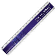 30cm Insert Ruler in clear plastic from Total Merchandise with a full colour printed design