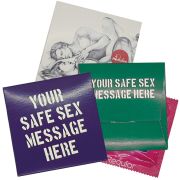 Condom Wallet Pack in White