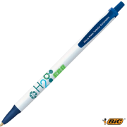 Branded BiC Ecolution Clic Stic Pen with Full Colour Wrap Print by Total Merchandise