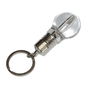 USB Light Bulb Flashdrive in Clear/Silver