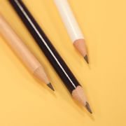 Lifestyle image of the Standard Pencil with Eraser with a design from Total Merchandise