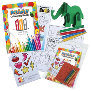Childrens Activity Pack in Assorted Colours