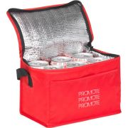 Branded Cooler Bags In Red Printed With Your Logo From Total Merchandise