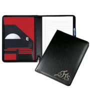 Malvern A4 Leather Zipped Conference Folders