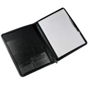 Malvern A4 Leather Zipped Conference Folders