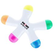 Custom branded Splat Highlighter with a company logo printed to the middle