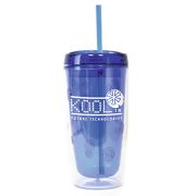 Personalised 450ml Double Walled Plastic Tumblers for Event Merchandise