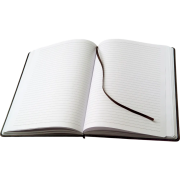 Promotional Large PU Notebooks bound in a tactile cover with approximately 100 white Sheets