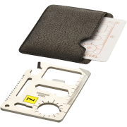 15 In 1 Tool Cards in Black/Silver